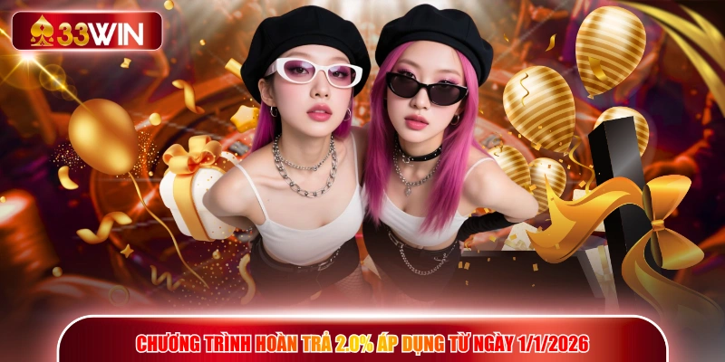 Chương trình hoàn trả 2.0% áp dụng từ ngày 1/1/2026