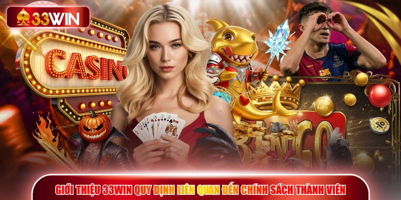 Giới thiệu 33WIN quy định liên quan đến chính sách thành viên