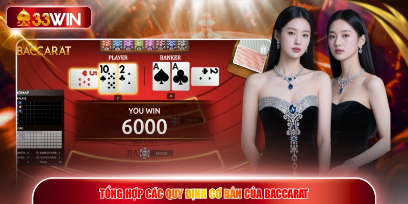 Tổng hợp các quy định cơ bản của Baccarat